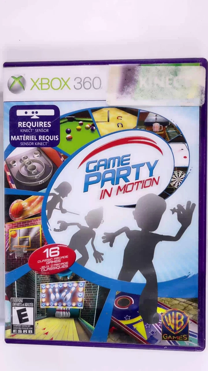 Game Party In Motion Microsoft Xbox 360 2010 CIB