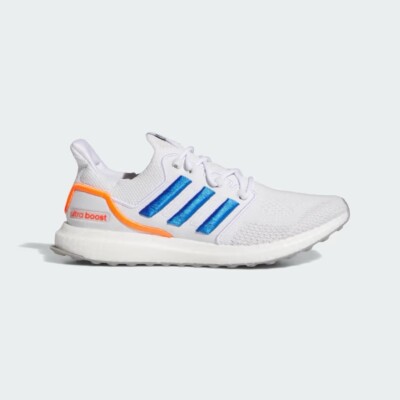 Size 10.5- ADIDAS UNISEX ULTRABOOST 1.0 LOWER CARBON FOOTPRINT SHOES, WHITE.