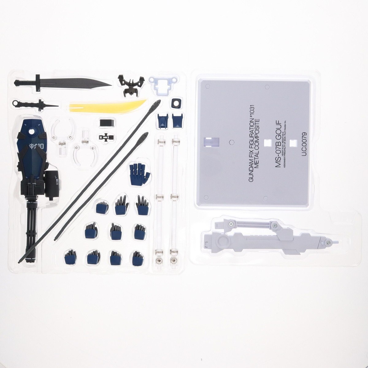 Bandai GUNDAM FIX FIGURATION METAL COMPOSITE MS-07B Gouf Action