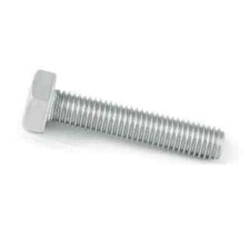 Image of M12 X 30MM A2 Stainless Steel Hex Head Set Screw Bolt Full Thread ( Pack of 10)