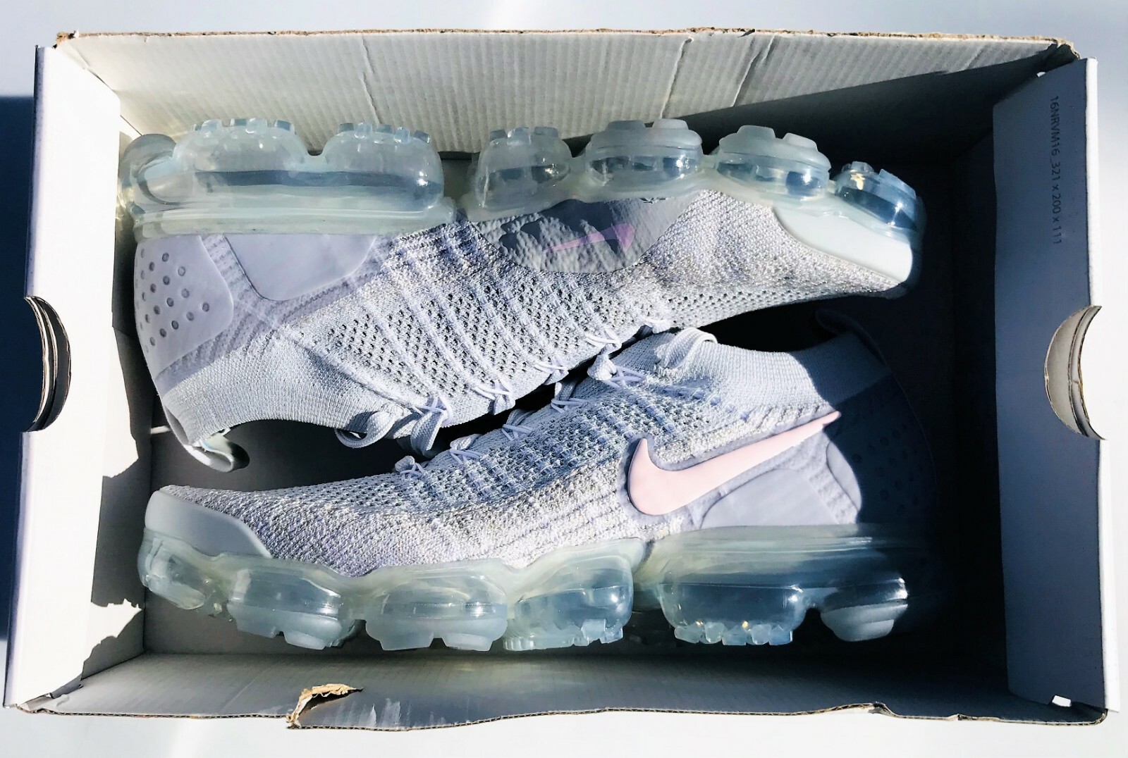 nike vapormax pure platinum arctic pink