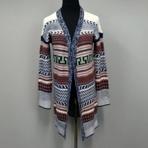 Southwest print cardigan sale