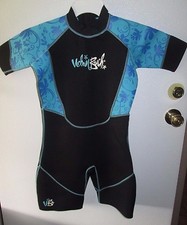 Urban Beach Junior Shorty Wetsuit Chest 34" Height 55"-59" Dive Swim Surf Suit