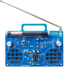 AM/FM Radio Kit  Soldering Project DIY Kit for Practicing Teaching Electronics