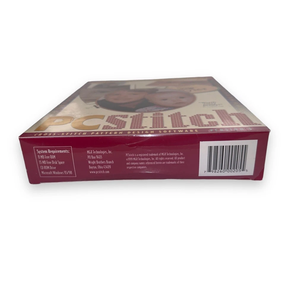 PC Stitch Cross-Stitch Pattern Design Software Version 5 New Sealed - Image 4 of 4