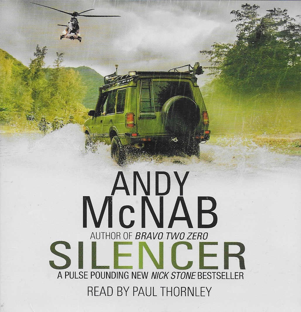 SILENCER - Andy McNab - Thriller Nick Stone #15 - NEW Unabridged CD Audio Book