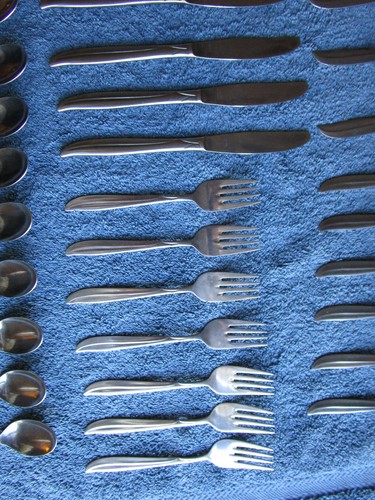 45 Stck. Japan NSCO Edelstahl Besteck 160-66G - Bild 5 von 11