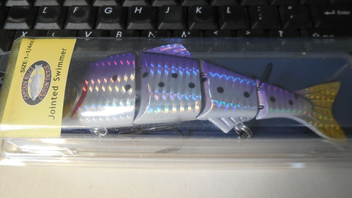 Bill's 6'' Swimming Action Jointed Minnow Lure