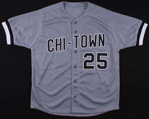 Jim Thome Signed LE Chicago White Sox "Chi-Town" Jersey (JSA COA) 612 HR's H.O.F - Picture 3 of 6
