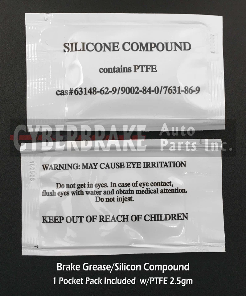 Задние полуметаллические тормозные колодки SMD792 подходят для 03 GMC Sierra 1500 HD - Изображение 3 из 4