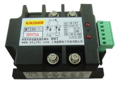 1PC full control silicone thyristor voltage regulating module MT2 -1-380V75A #W