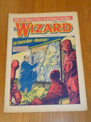 WIZARD #1881 3RD MARCH 1962 DC THOMSON BRITISH WEEKLY COMIC*