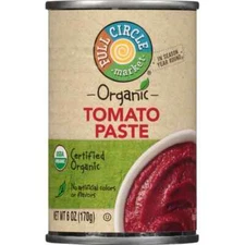 Full Circle Market Organic Tomato Paste 6 oz (Pack of 8)
