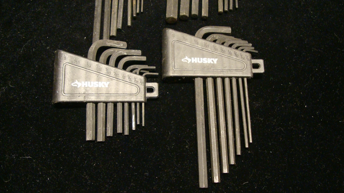 Husky allen wrench set deals