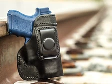 MADE IN USA Full Grain Leather IWB Conceal Carry Holster for Glock 43 G43 9mm