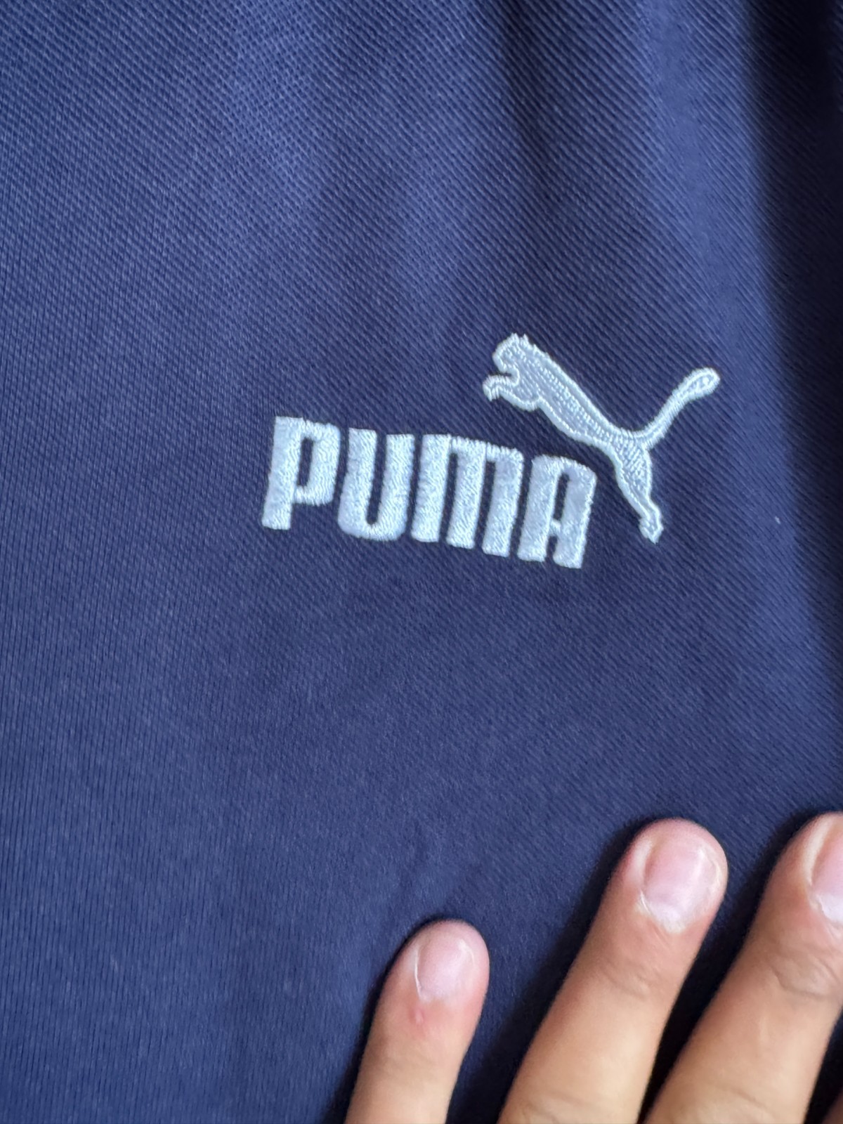 Puma Men's "Keeps You Dry" Performance Polo Shirt - Navy Blue - Size XL image 3