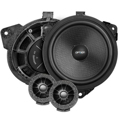 OPTION Front Component Speakers For Toyota Alphard Plug & Play OPTION