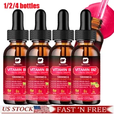 Vitamin B12, 10000 mcg, 3-in-1 Organic Liquid Vitamin B12, 60-Day Supply (60ml)