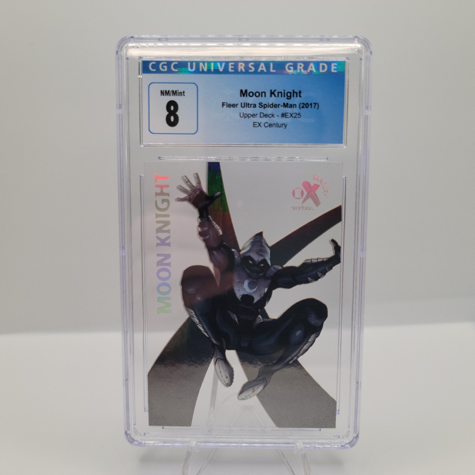 2017 Fleer Ultra Marvel Spider-Man EX Century Moon Knight #EX25