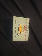 Mighty Midget Antique Miniature tin toy car Clutch lever action Japan Shackman