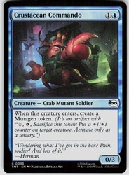 Crustacean Commando #33 Teenage Mutant Ninja Turtles MTG Common