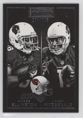 2015 Panini Playbook 36/299 Andre Ellington Larry Fitzgerald #15 HOF qw7