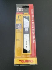 NEW Tajima LCB-65 1" Wide Rock Hard Pack of 10 Replacement Blades