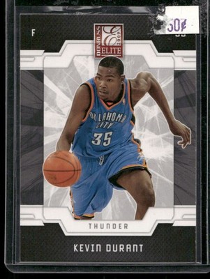 Kevin Durant 2009-10 Donruss Elite Retail #81 Oklahoma City Thunder