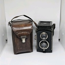 Rolleicord Franke & Heidecke + Ledertasche - ...