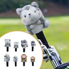 Plush Golf Club Headcover Scratch Resistant Universal Cute Protector Gift