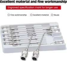 10Pcs/Box Stainless Steel Pins Suitable For Farm/Fluid Supplement/Poultry/Pets