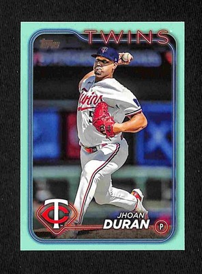 2024 Topps Series 1 - Jhoan Duran #227 Aqua