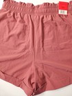 Danskin Paperbag Short Women's Pink M High Rise 4" Inseam Drawstring Pockets — photo 8
