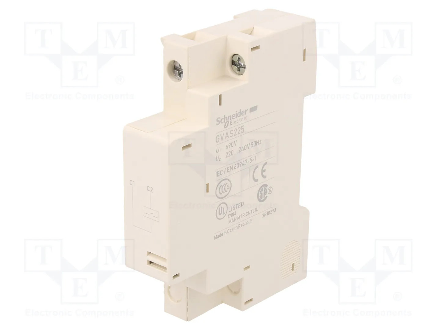 SCHNEIDER GVAS225 Voltage relase