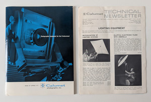Vintage 1970s Camera Ephemera Brochures Catalog Photography