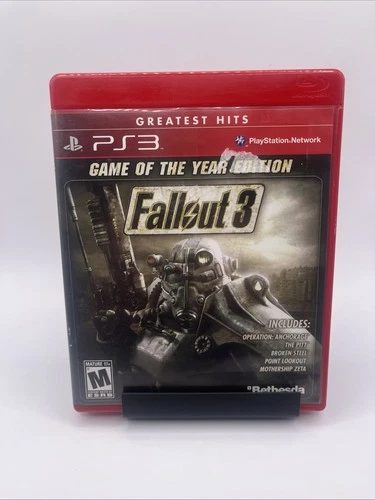 Fallout 3 Game of the Year Edition - Sony PlayStation 3 - Complete CIB