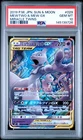 2019 POKEMON JAPANESE SUN & MOON MIRACLE TWINS #029 MEWTWO & MEW GX PSA 10