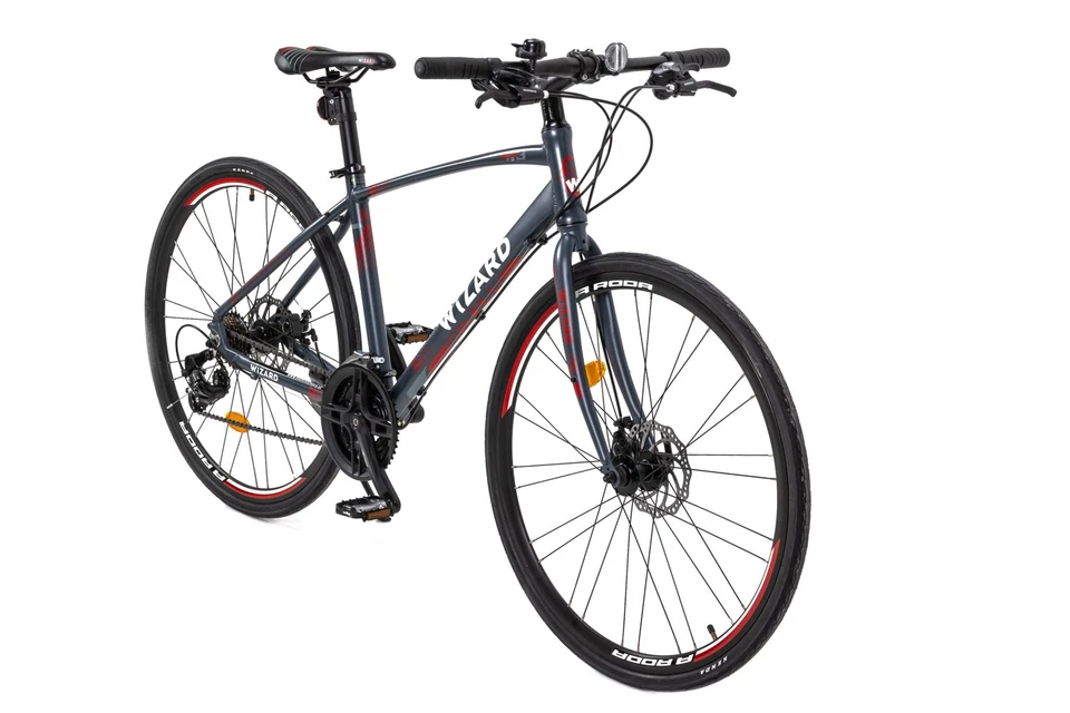 28 Zoll Alu Wizard Crosser Speed Bike Fahrrad Shimano 21 Gang Disc Rh 48cm - Bild 2 von 4