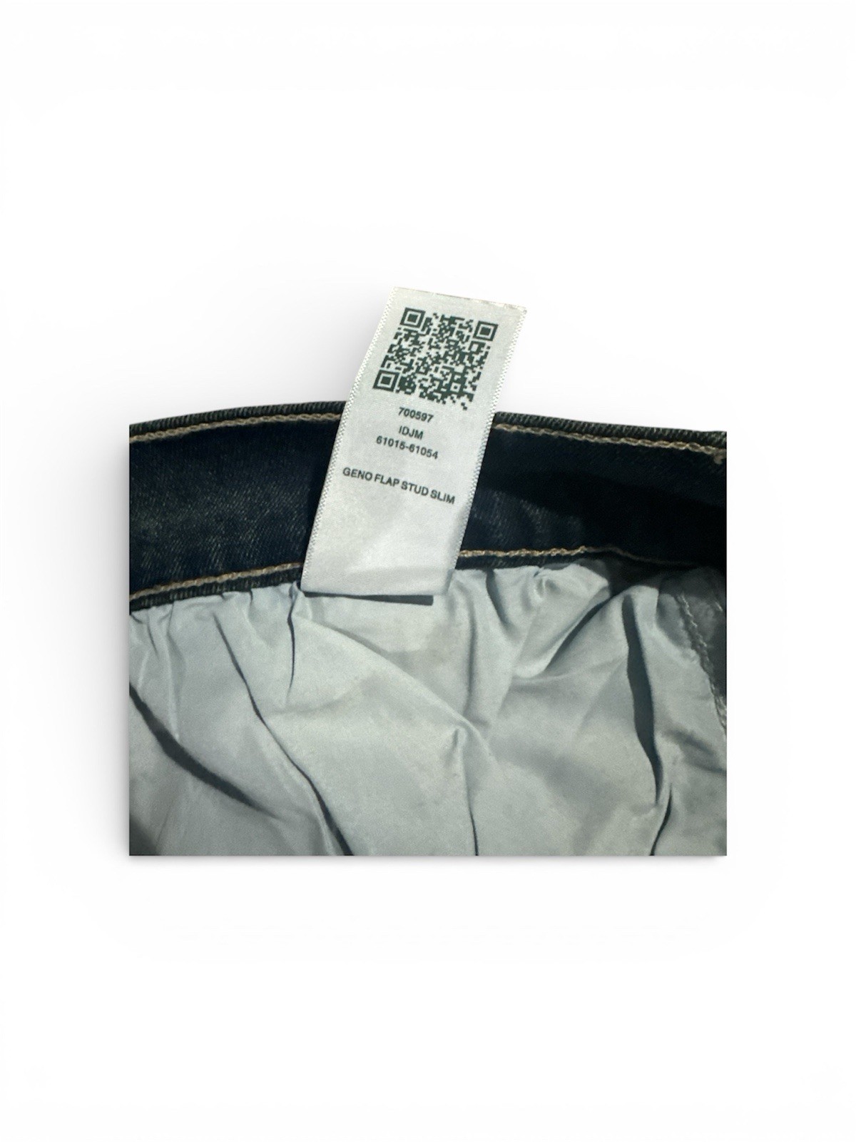 Men’s True Religion Geno Slim Jeans Studded Horseshoe Blue Denim  36Wx32L thumbnail 8