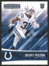 2017 Rookies & Stars #274 Quincy Wilson Indianapolis Colts 50075