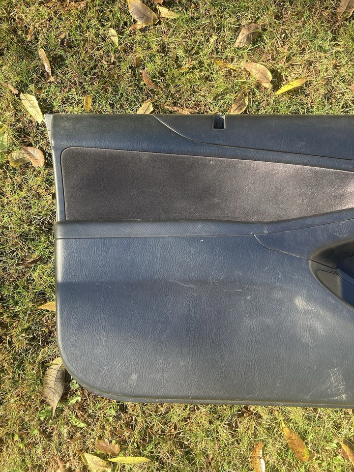 Honda Civic 2001 2002 2003 2004 2005 cupé paneles de puerta conductor pasajero en negro Foto 3 de 4