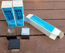 9 Pack - Bell  Howell Slide Cube Cartridges - Projector Tray Storage 072626