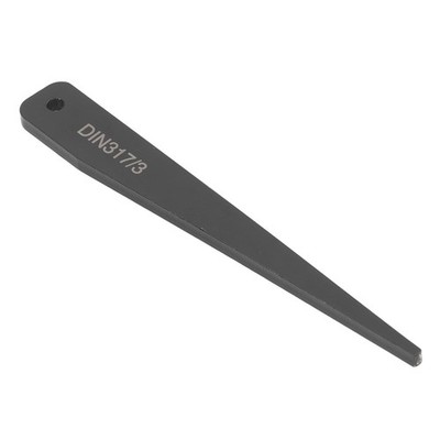 Jadeshay MT3 Morse Taper Drift Key for Taper Shank Tool Removal, DIN317/3 Sil...