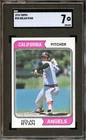 1974 Topps NOLAN RYAN #20 Baseball Card SGC 7 NM