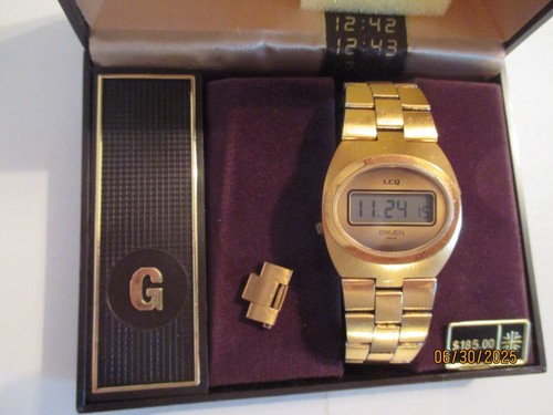 VINTAGE GRUEN TELESTAR LCQ VI WRISTWATCH RUNNING - Picture 9 of 9