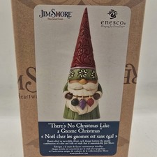 Jim Shore There's No Christmas Like A Gnome - Christmas Gnome With Ornaments