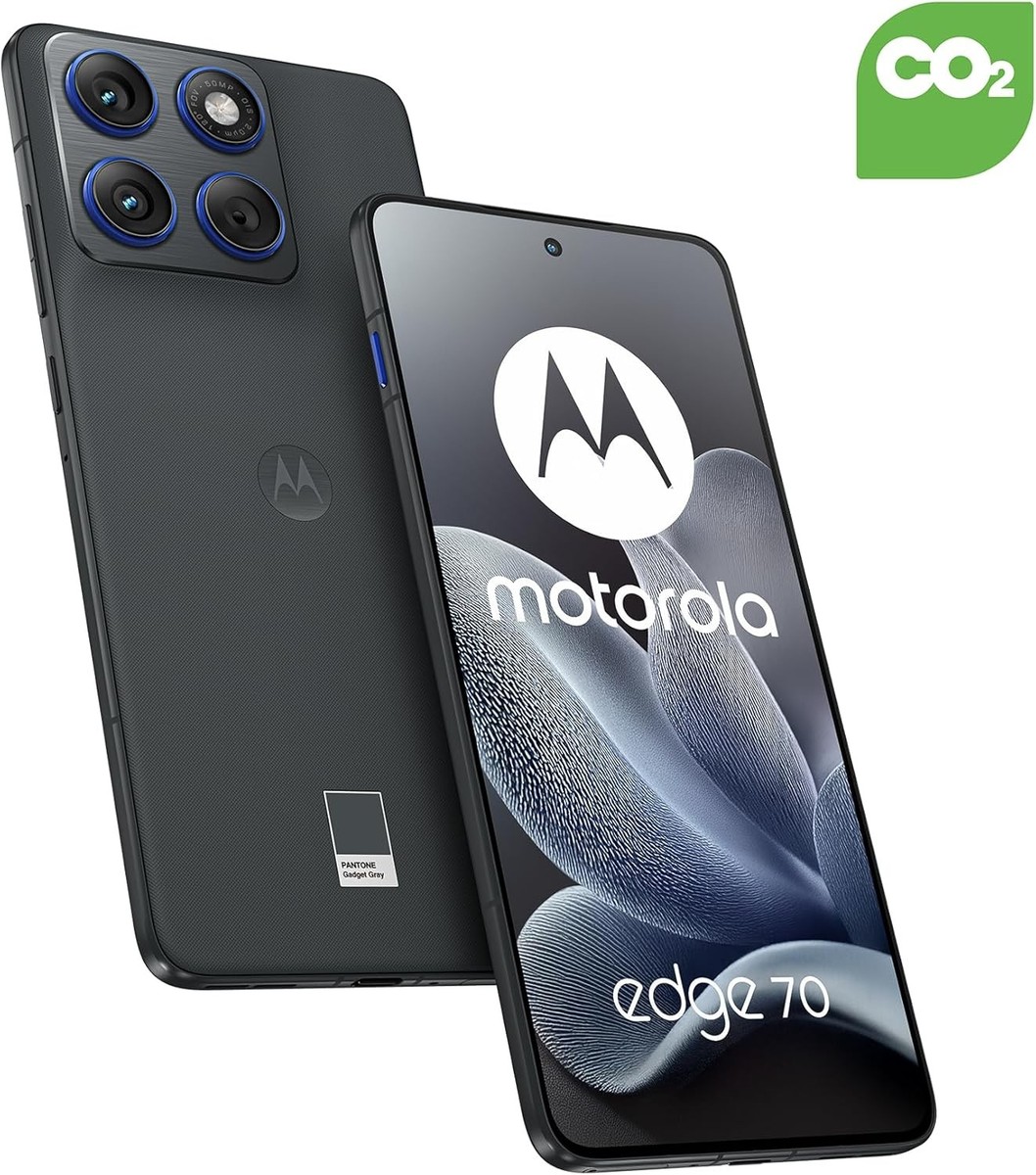 MOTOROLA Edge 70 PANTONE Gadget Gray 256 GB 8 GB RAM Indian Global
