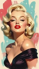 Marilyn Monroe Sticker Decal Laptop Wall Mirror Cup Tumblr