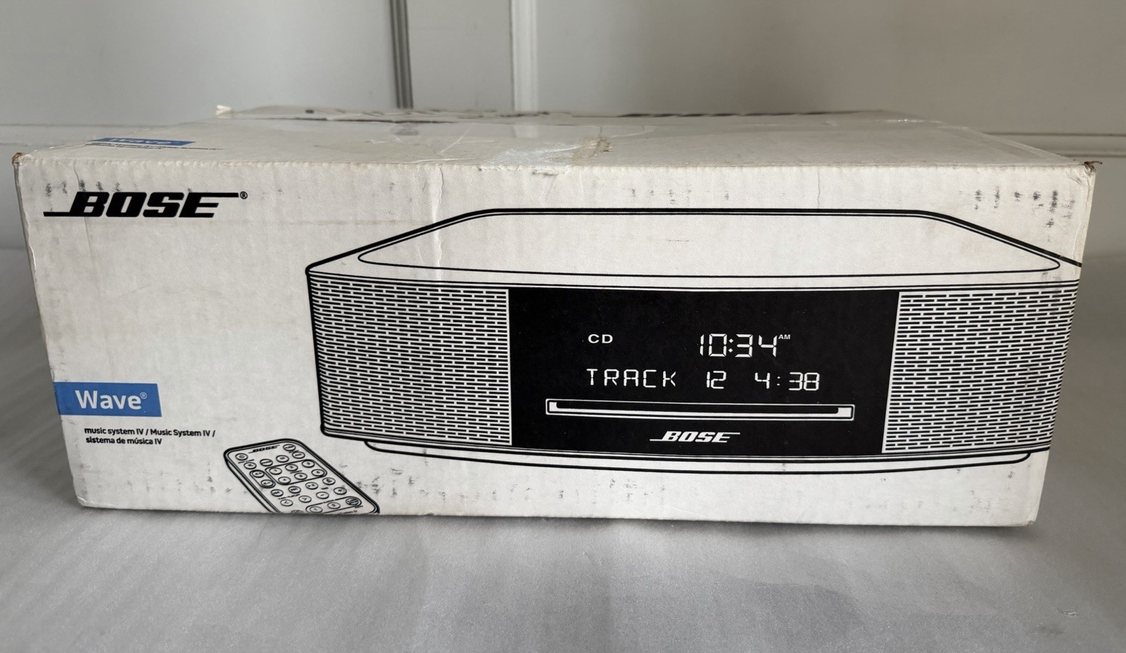 NEW Open Box Bose Wave IV SoundTouch Music System AM/FM/CD Platinum Silver READ*