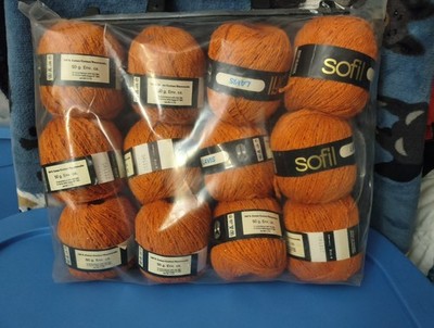12 Spools Sofil Lavis Cotton Yarn